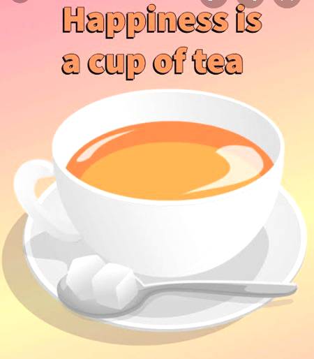 You .me nd a cup of tea☕