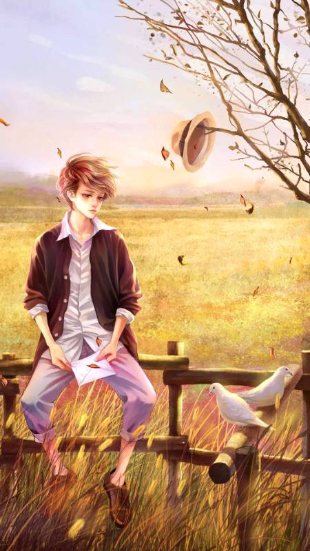 Alone boy..