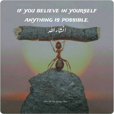 Anything Is Possible Insha Allah