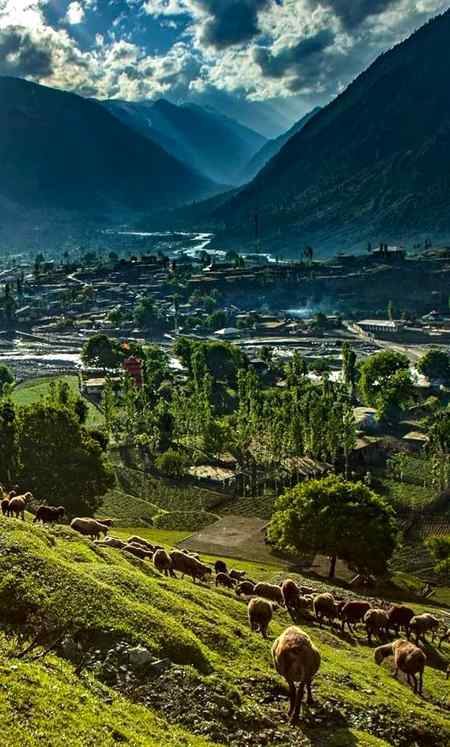Beautiful scenery of kalam swat Pakistan