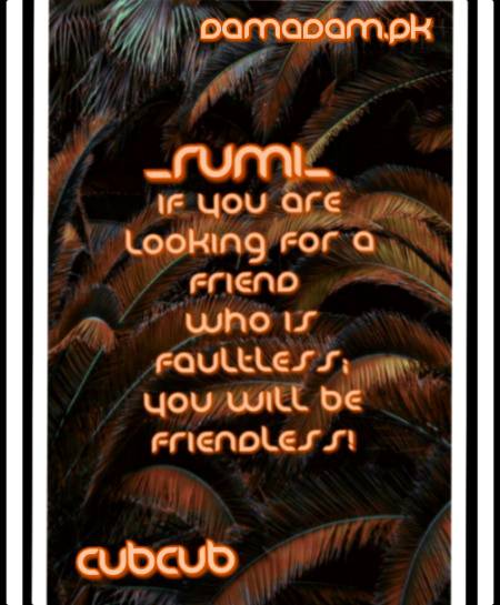 Rumi's words
