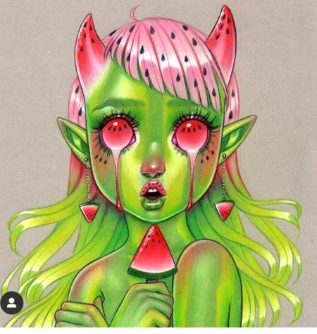 watermelon girl