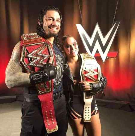 Reigns with Rowdy Rounda Rousy💔😍🙏💪🤘