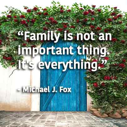 Family is everything.So take care of ur family.