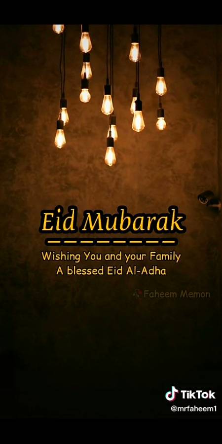 Eid mubarak