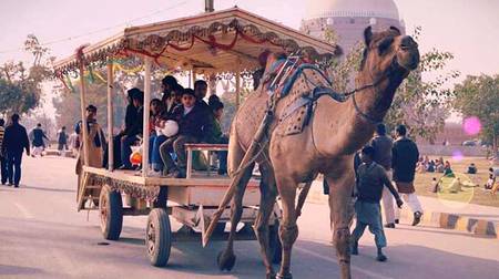 Camel Cart at <3 Multan Fort <3
;)