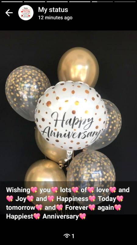 I pray that God will bless your Marriage and May you Have Many Years ❣️ Of Happiness ahead of you 🎂😘❤️.. Ameen