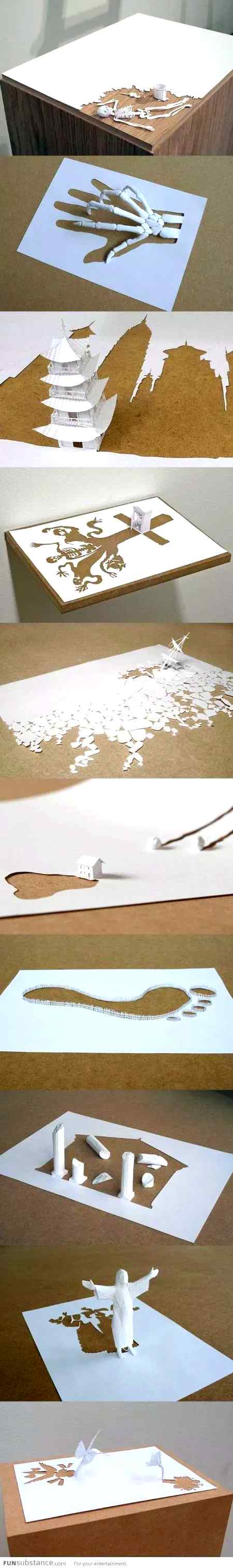 Amazing paper art