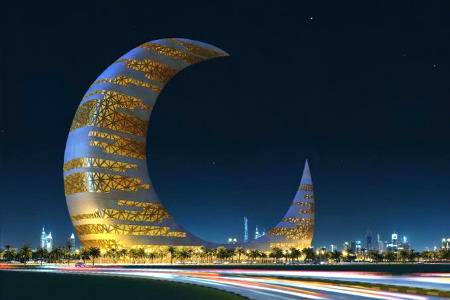 Crescent-Moon-Tower dubai –