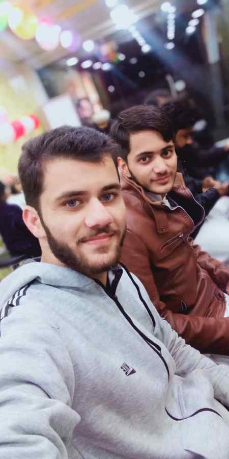 With best friend Arsalan💞