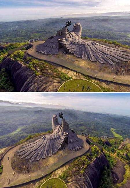 Amazing place jatayl park kollam Kerala india