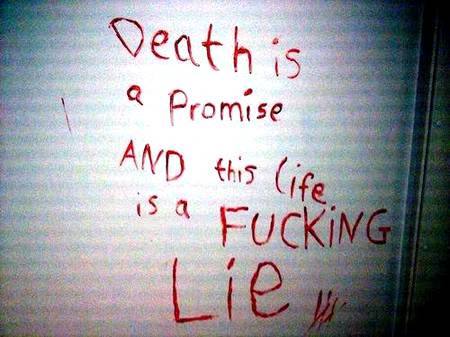 This life is a fu*** lie