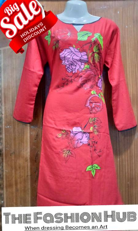 Ladies kurti stitched 750 only contact me 03460021811