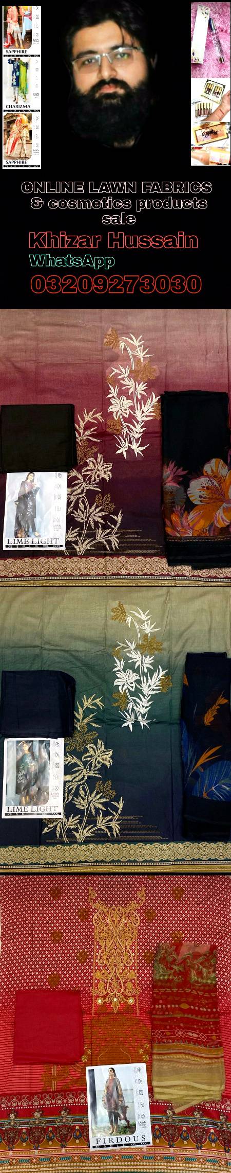 SANA SAFINAZ SAPPHIRE FIRDOUS BAROQUE MARIA.B CHARIZMA LAWN DESIGN