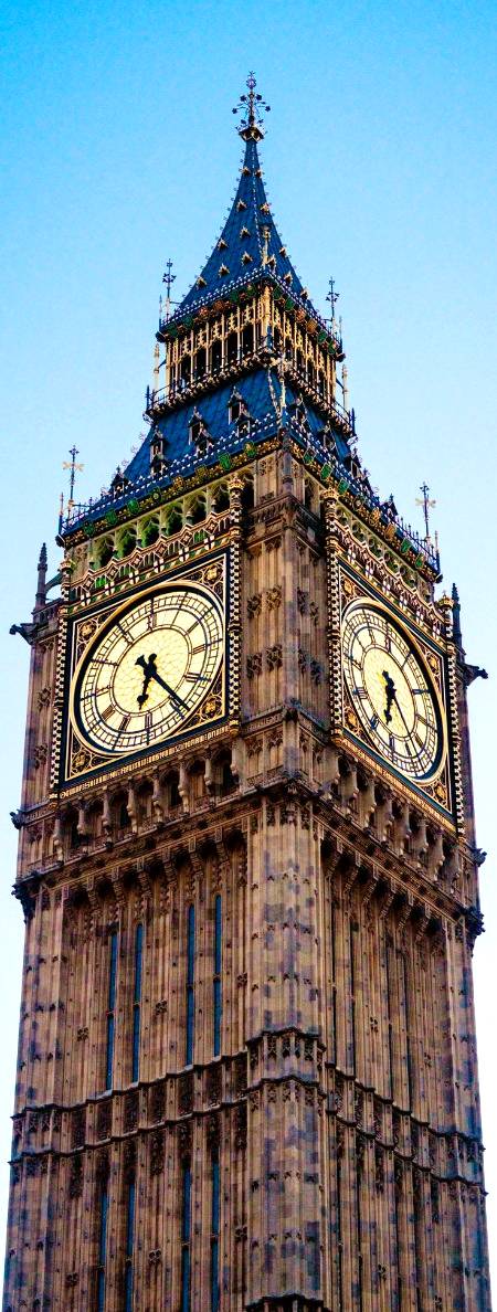 A famous landmark in Europe