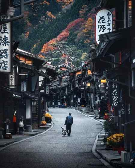 Beautiful street in japan...