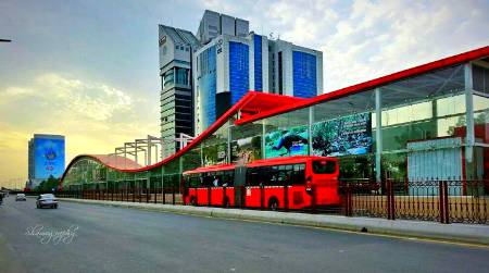Metro Bus in Islamabad