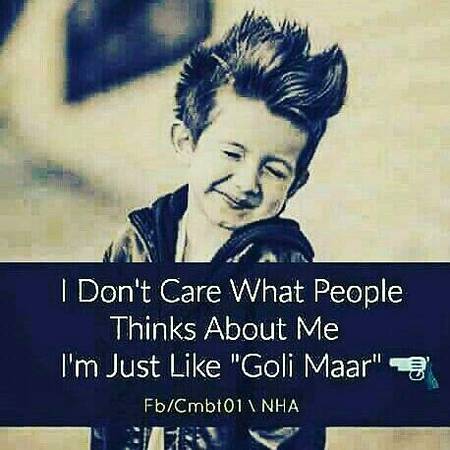 i don,t care