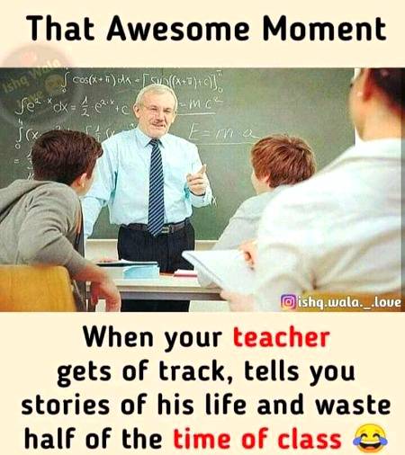 We have a teacher like this 😀
