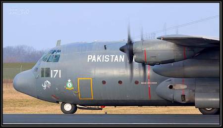 Paf c-130E. Hercules ,No 6 " Antelopes"