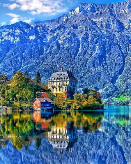 Beautiful Iseltwald, Switzerland 🇨🇭