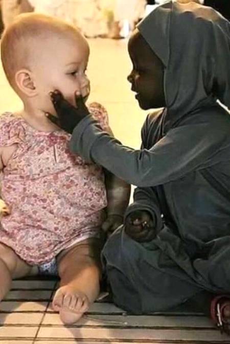 Love doesn't see caste nor creed.