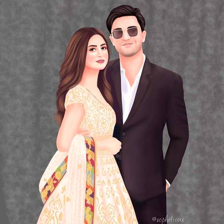 Sajal ali n ahad raza mir