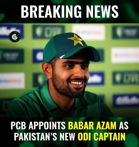 PCB appoints Babar Azam as Pakistan’s new ODI captain🔥🔥😍😍🇵🇰🇵🇰📣📣

Are you happy with this decision?