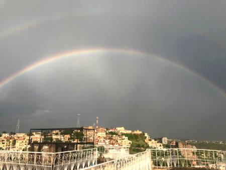 Rainbow 🌈 after Rain in mirpur (AK)
😍