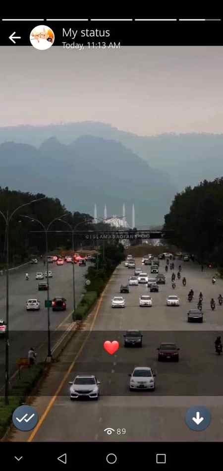 Islamabad beautiful views ❤️