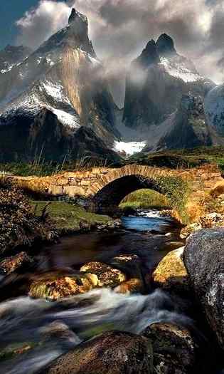 Beautiful place in south America