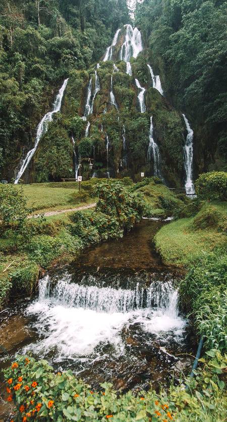 Santa Roza waterfalls,South America
