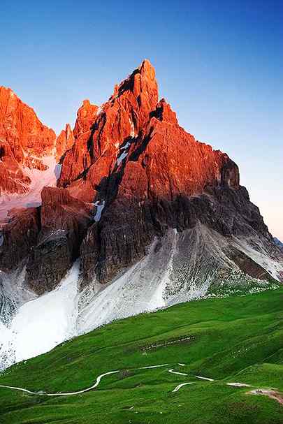 Dolomite mountain