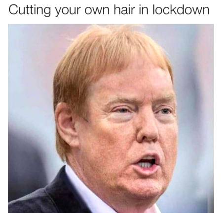 Cutting your own hair