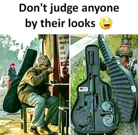 Be careful..