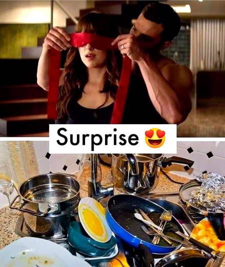 مجھے تو روز ہی ملتا ہے ایسا سرپرائز🙄