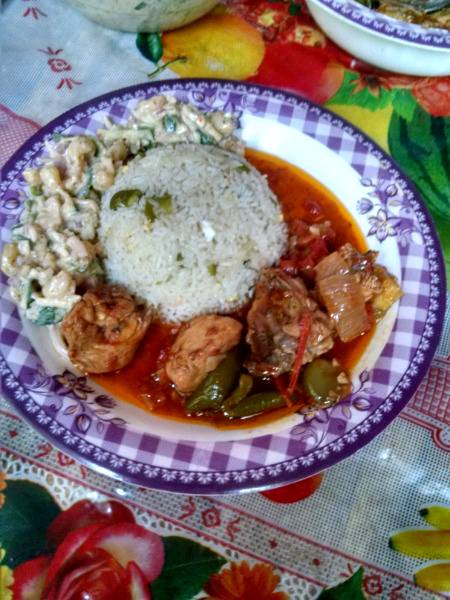 Owesom mosam me awesom lunch
