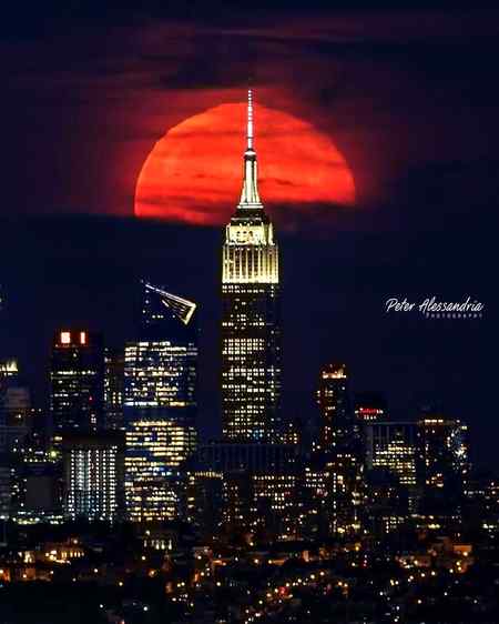 That's view of super moon😍