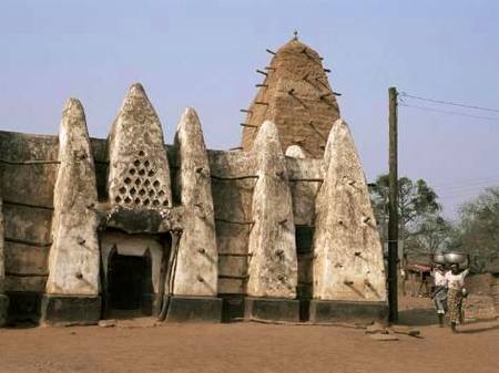 Larabanga Mosque, Reputedly the oldest building in Ghana,Ghana West Africa 💕💕