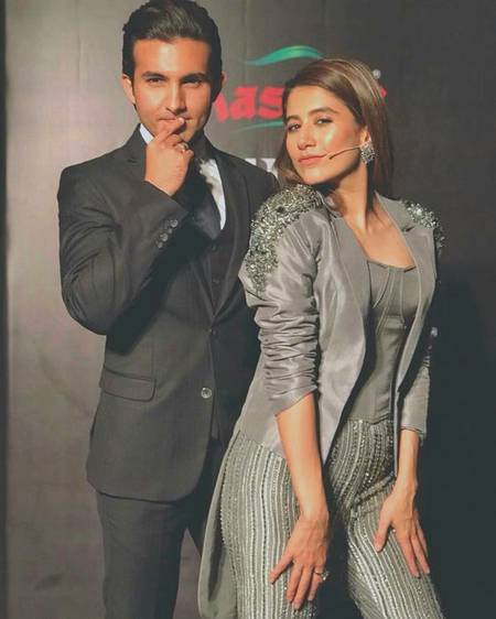 Syra Shehroz with her Husband