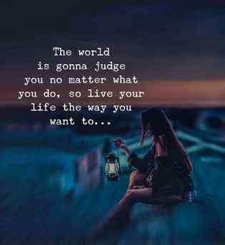 ! Just live !