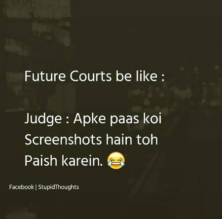 Future courts be like: