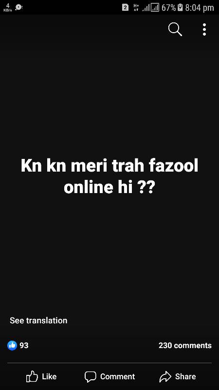 Funny post, fun post