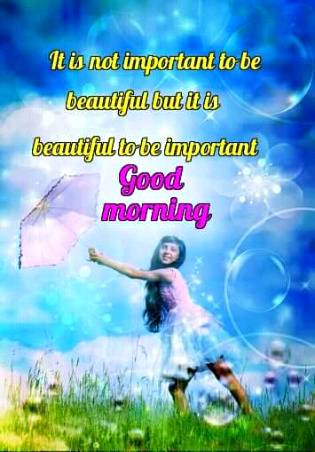 Good morning