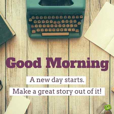 Good morning