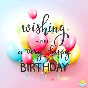 Happy birthday