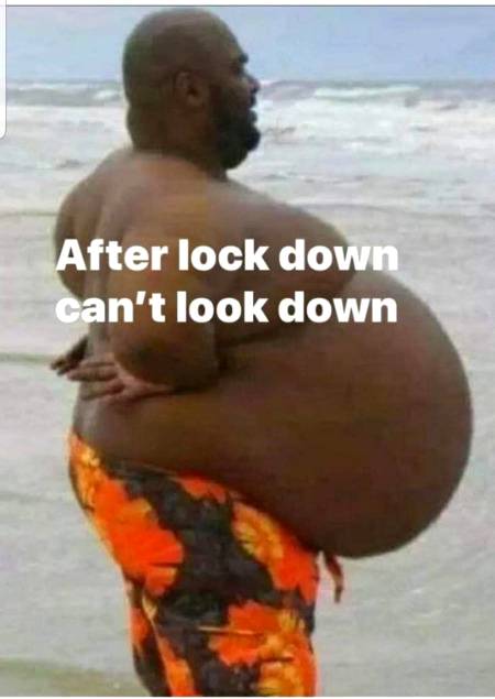 Lockdown post, lockdown social media post