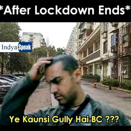 Lockdown post, lockdown social media post