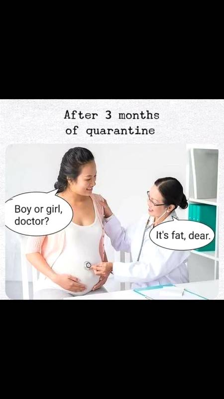 Quarantine post, quarantine social media post