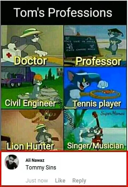 Social media post